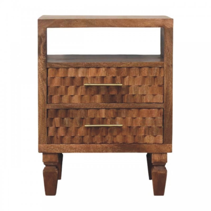 Прикроватная тумба Arno в цвете Golden Teak