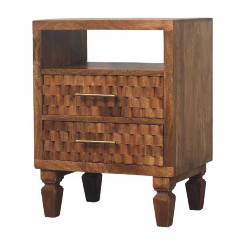 Прикроватная тумба Arno в цвете Golden Teak