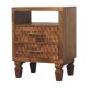 Прикроватная тумба Arno в цвете Golden Teak
