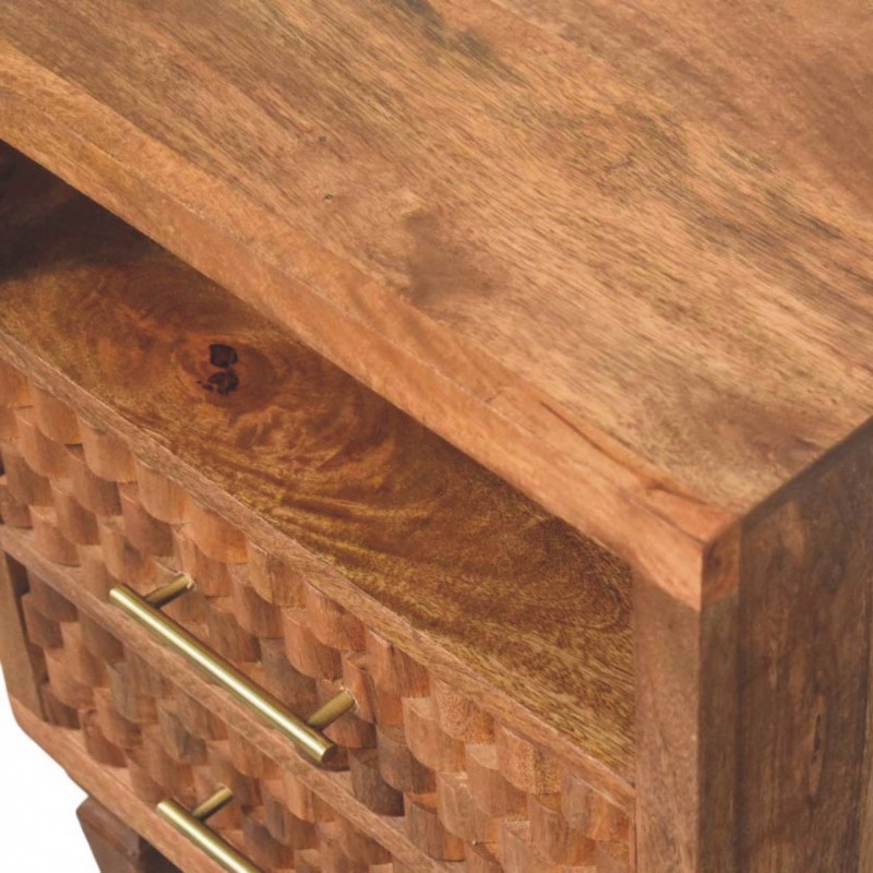 Прикроватная тумба Arno в цвете Golden Teak