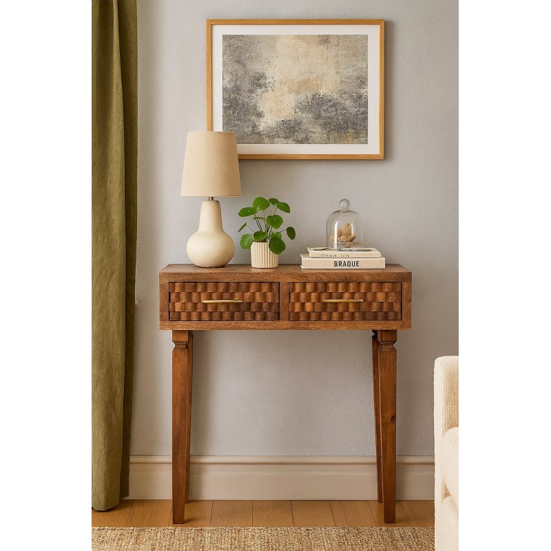Консольный стол Arno в цвете Golden Teak