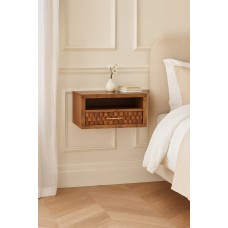 Подвесная прикроватная тумба Arno в цвете Golden Teak