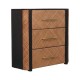 Комод Havana Weave с 3 ротанговыми ящиками