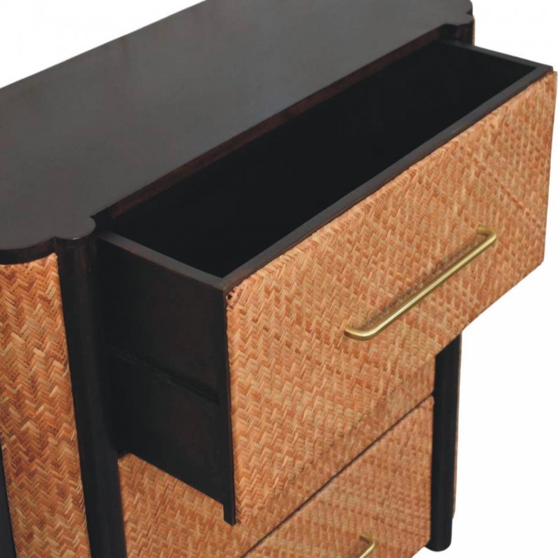 Комод Havana Weave с 3 ротанговыми ящиками