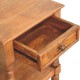 Spindle Amber Oak Nachttisch mit Ablagefach