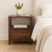 Arc Line Bedside Table