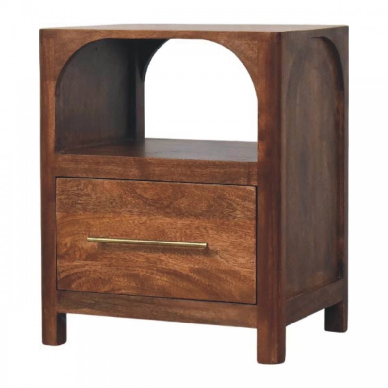 Arc Line Bedside Table