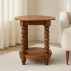 Barley Twist Round Side Table