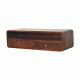 Floating California Walnut Wall-Mounted Console Table