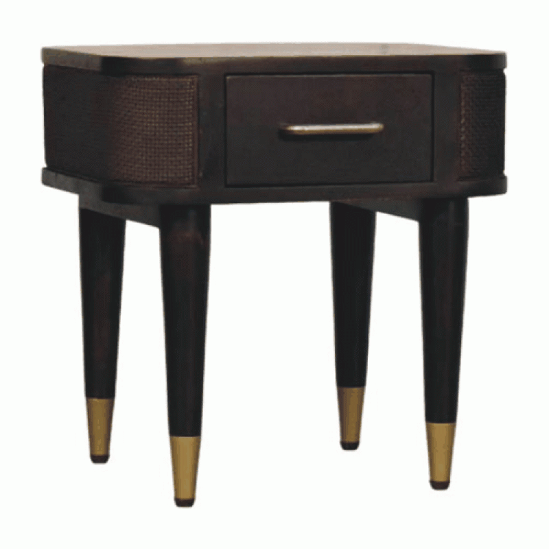 Belmont Nachttisch in Velvet Mocha