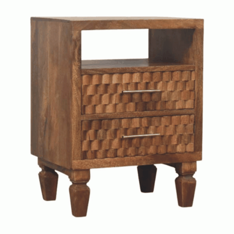 Прикроватная тумба Arno в цвете Golden Teak