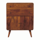 Шкаф Curved Nordic Charm в оттенке Chestnut