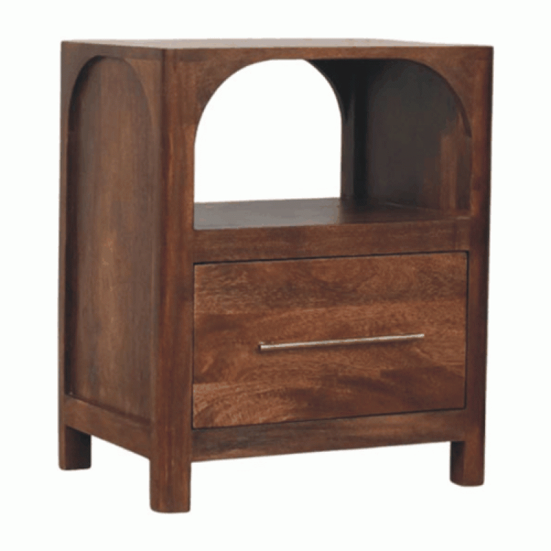 Arc Line Bedside Table