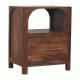 Arc Line Bedside Table