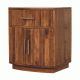 Прикроватная тумба Ribbed Amber Oak