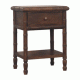 Bamboo Carved Bedside Table