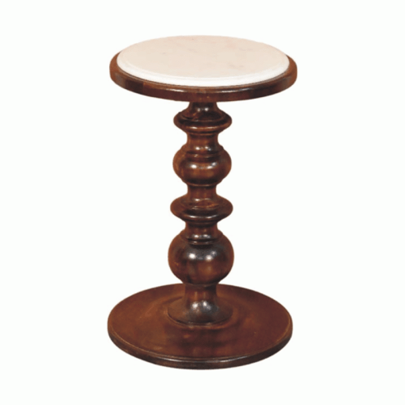 Bellmont Marble Top Side Table