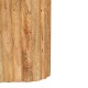Oak-Ish Marmortisch mit Rillenstruktur