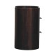 Valencia Velvet Mocha Nachttisch mit 2 Schubladen