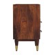 Valenza Open Frame Nachttisch in Chestnut