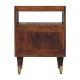 Valenza Open Frame Nachttisch in Chestnut