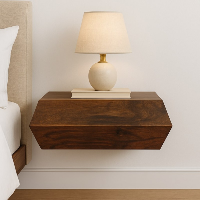 Prisma Wandkonsole Golden Teak