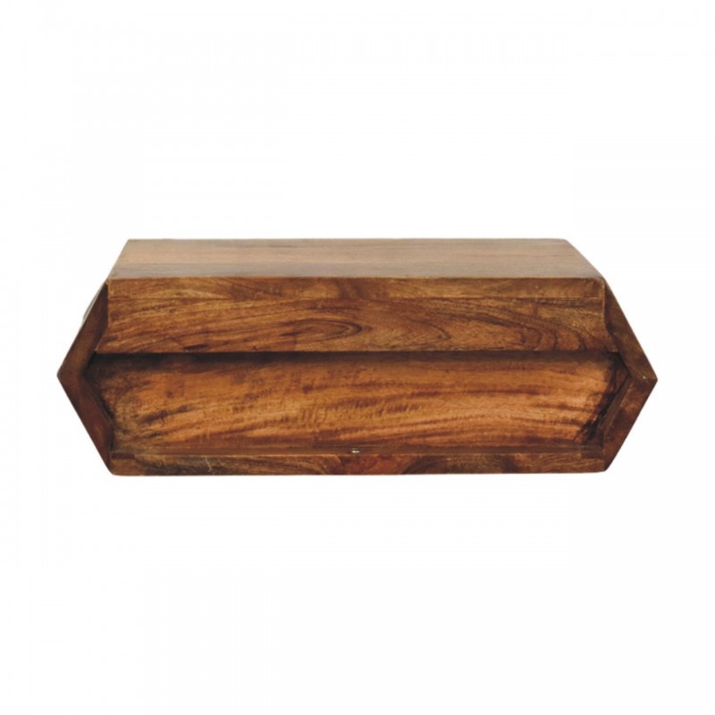 Prisma Wandkonsole Golden Teak