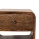 Прикроватная тумба Rounded с открытой полкой Classic Grey