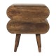 Slimline Nachttisch 2 Schubladen Classic Grey