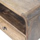 Подвесная прикроватная тумба с открытой нишей Classic Grey