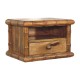 Bamboo Offener Nachttisch in Amber Oak