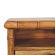 Bamboo Offener Nachttisch in Amber Oak