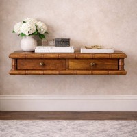 Bamboo Wandkonsole aus Massivholz