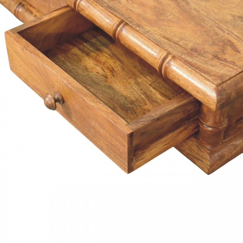 Bamboo Wandkonsole aus Massivholz
