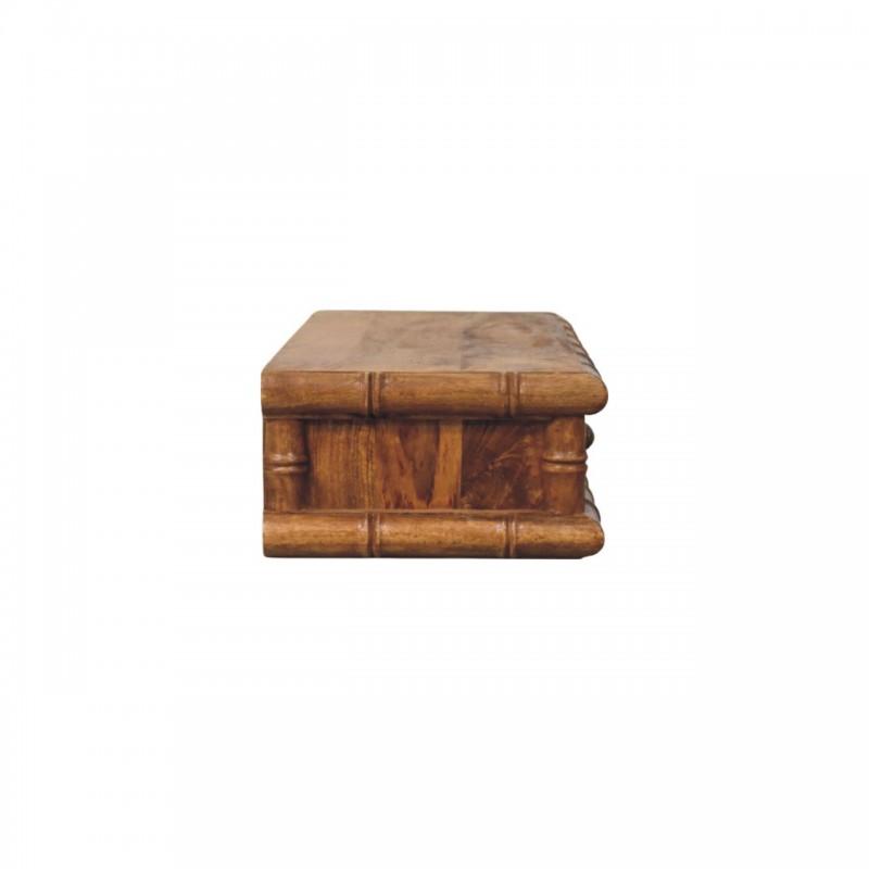 Bamboo Wandkonsole aus Massivholz