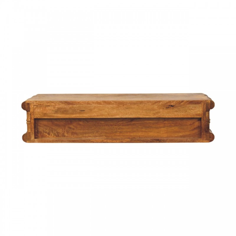 Bamboo Wandkonsole aus Massivholz