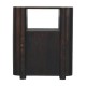 Havana Velvet Mocha Nachttisch mit Ablagefach